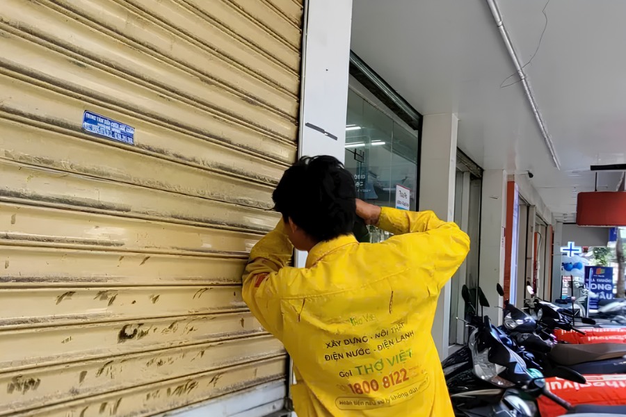 Quy trình sửa cửa cuốn chuyên nghiệp