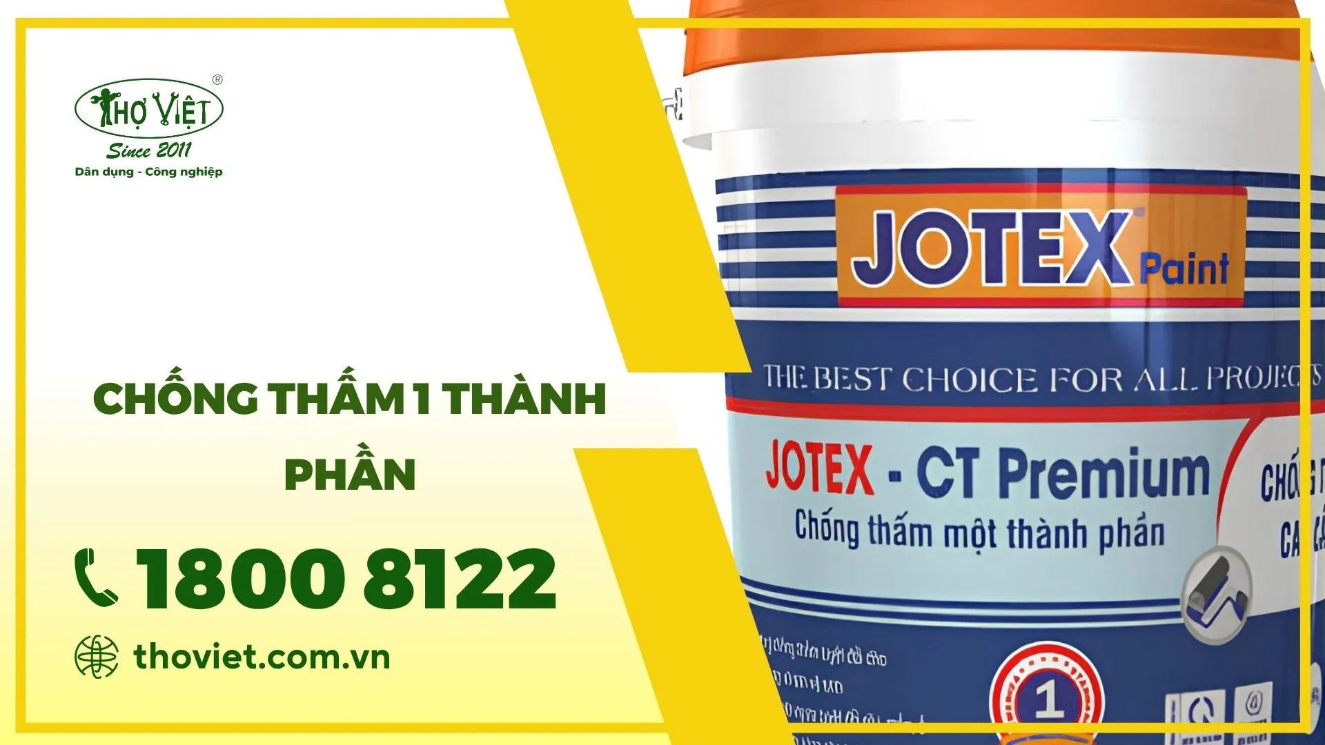 Chống thấm 1 thành phần