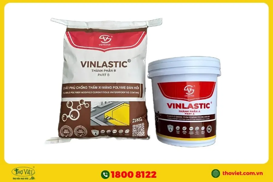 Hóa chất chống thấm gốc xi măng Polymer