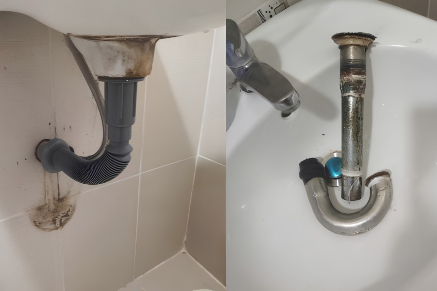 Sự cố phổ biến khi thay vòi nước bồn rửa chén