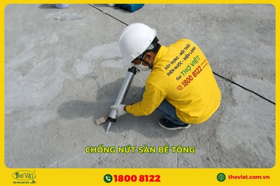 Chống nứt sàn bê tông