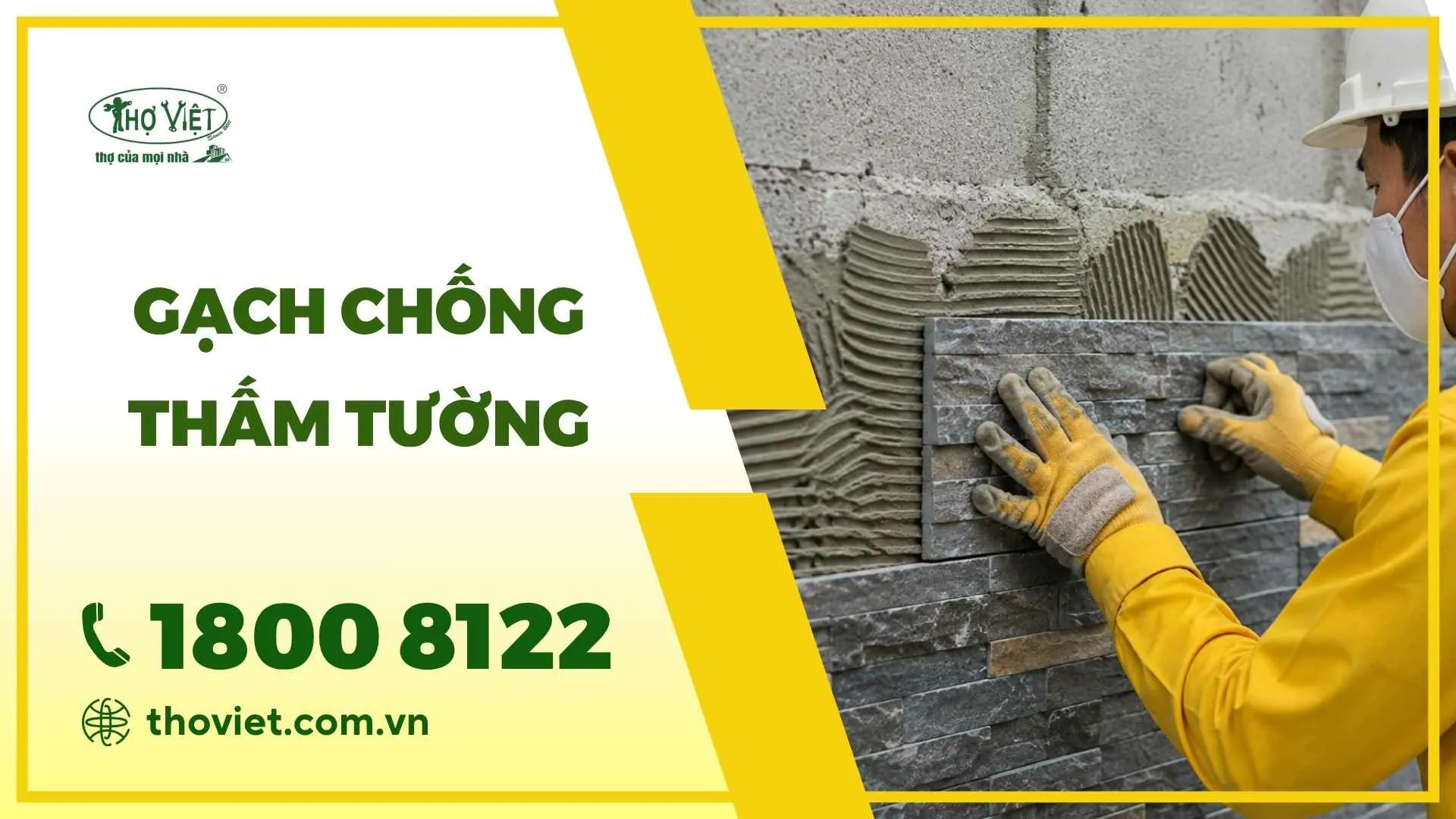 Gạch chống thấm tường