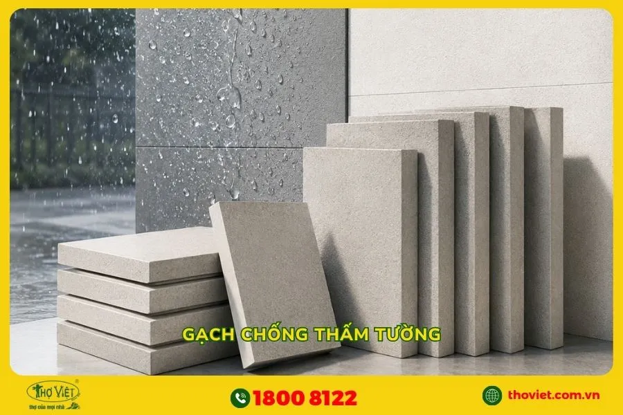 Gạch chống thấm tường 