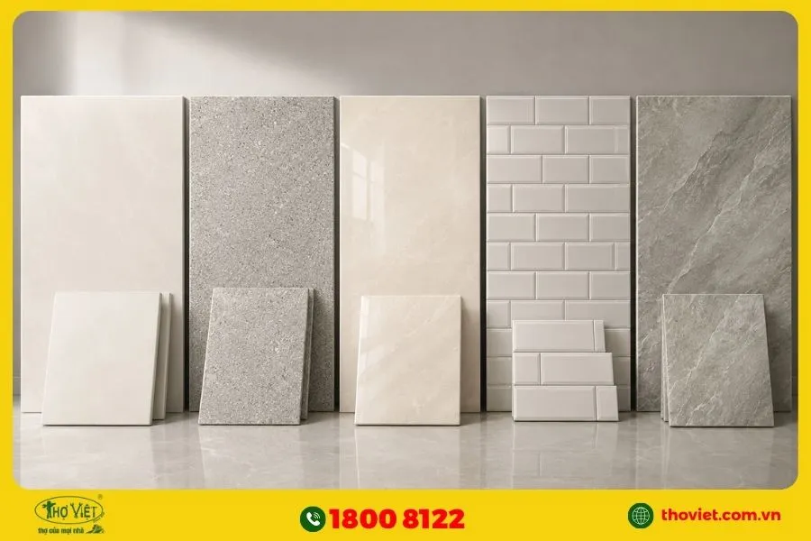 Các loại gạch chống thấm tường tốt 2026