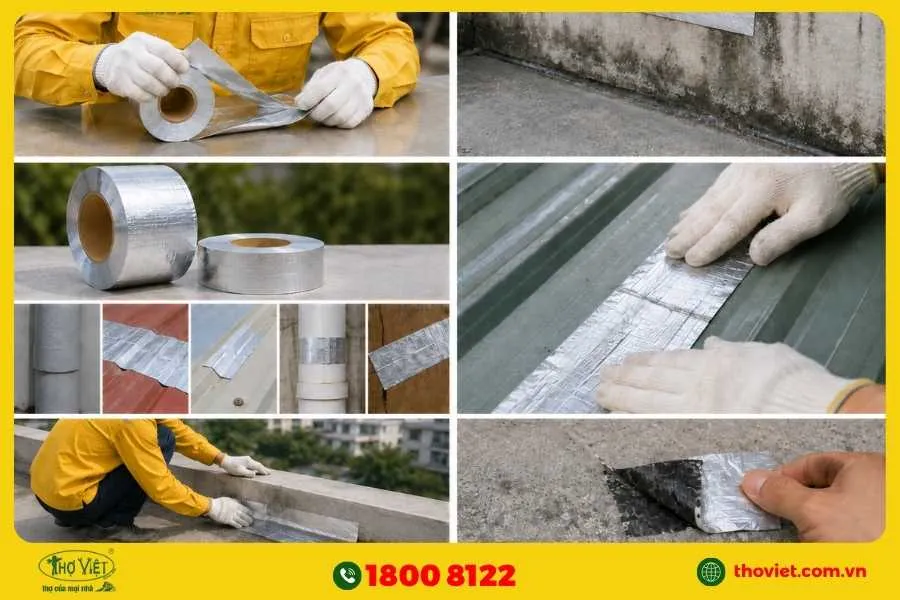 Ưu và nhược điểm của miếng dán chống thấm ngoài trời