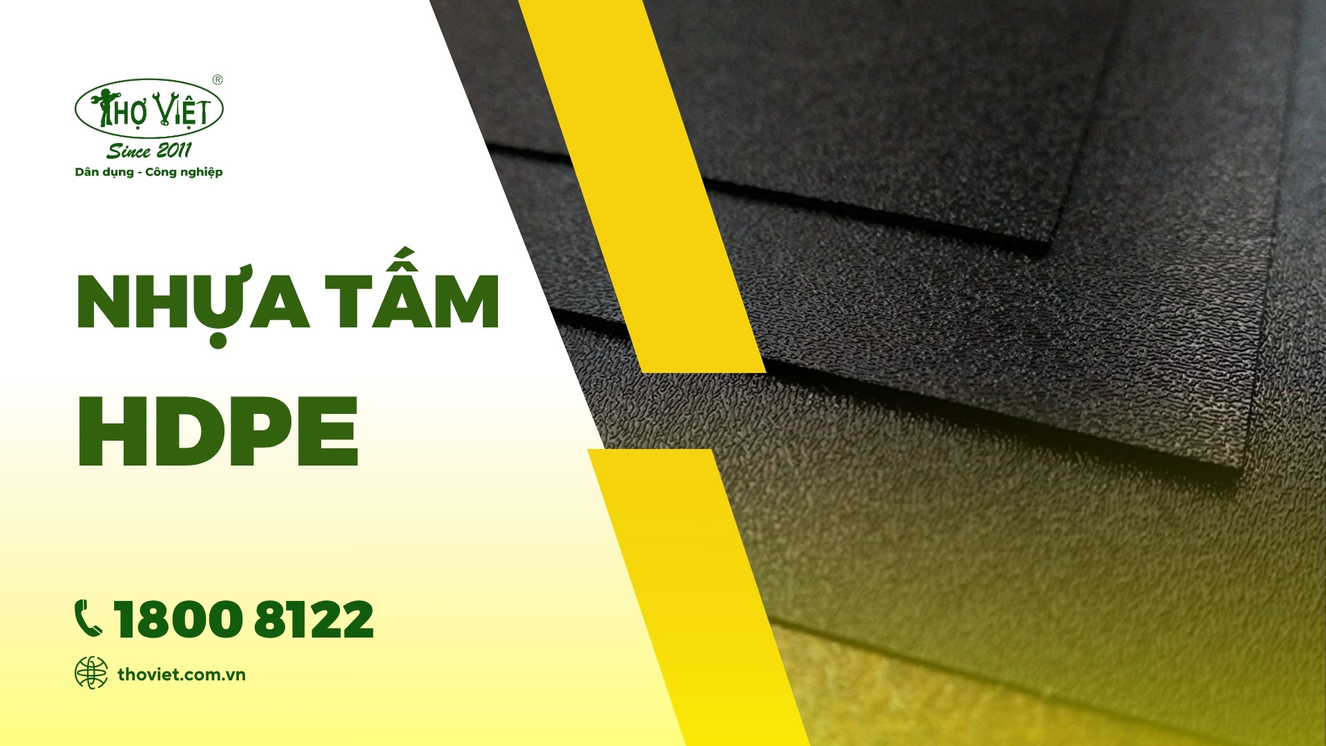 Nhựa tấm HDPE