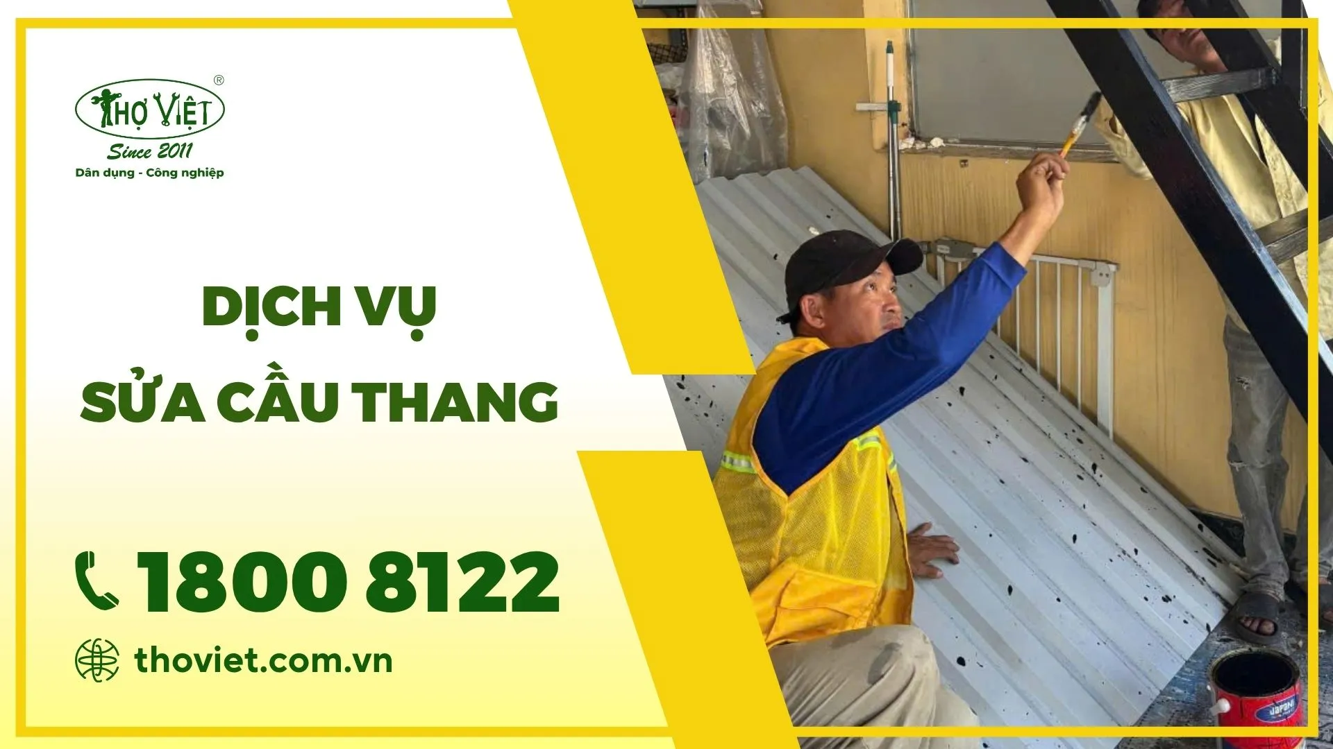 Dịch vụ sửa chữa cầu thang uy tín, giá tốt