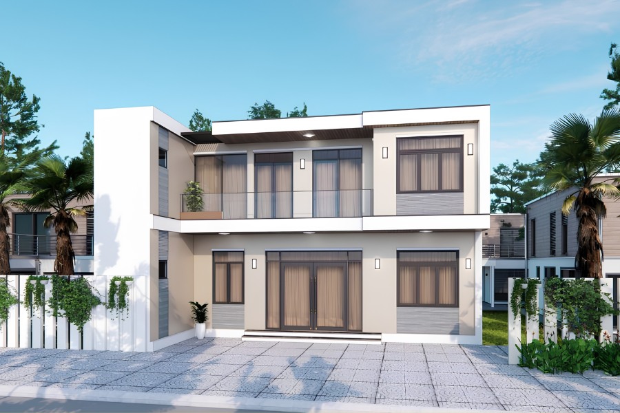 Công năng nhà mặt tiền 12m