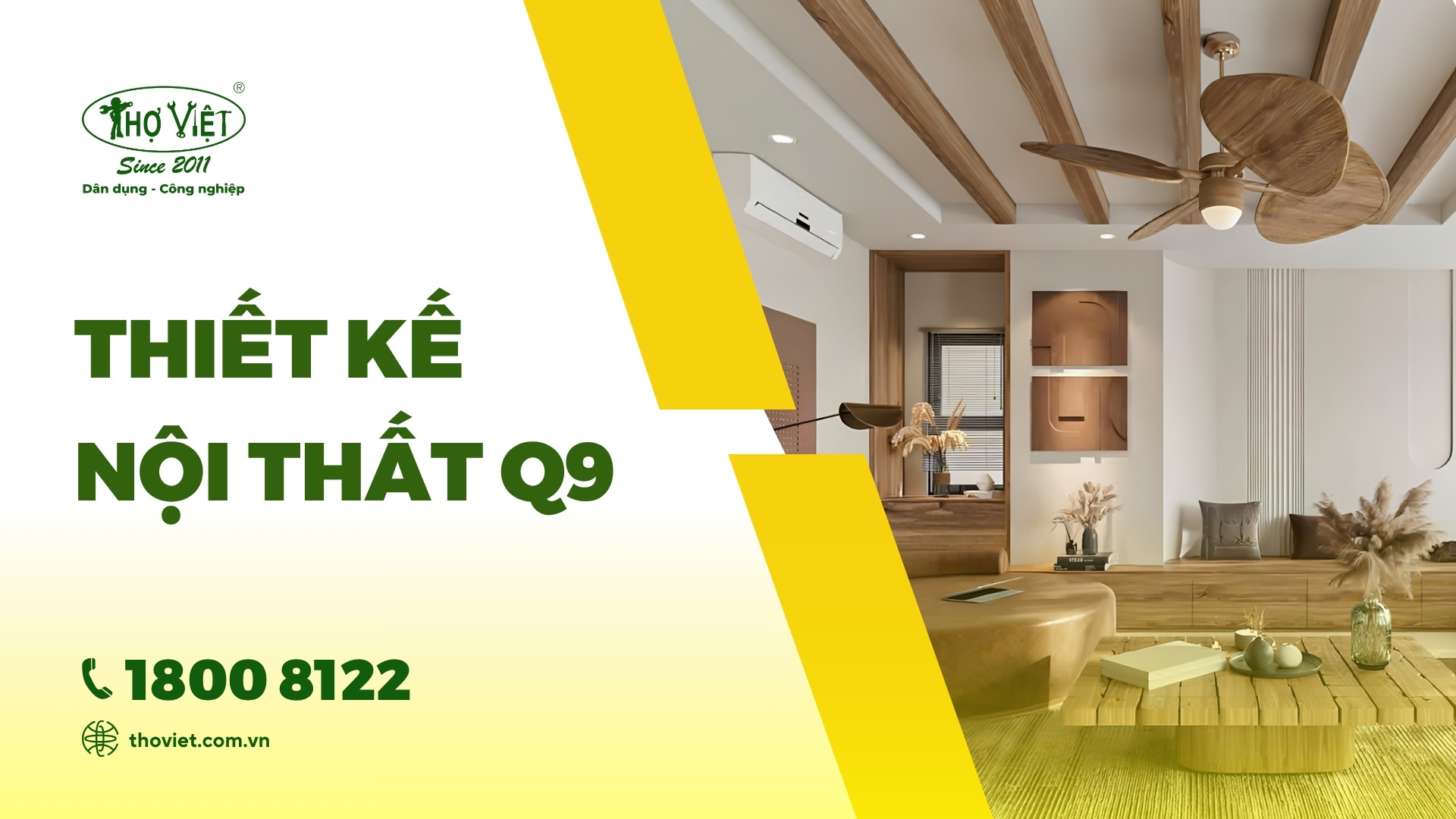 Mẫu thiết kế nội thất Quận 9 đẹp