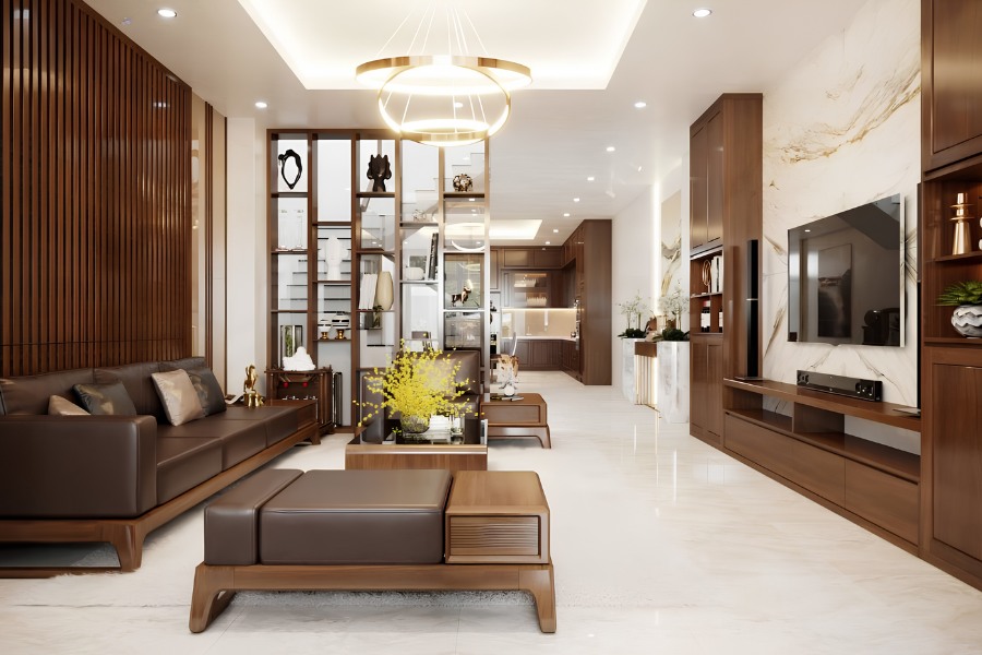 Thiết kế nội thất phong cách hiện đại Quận 9
