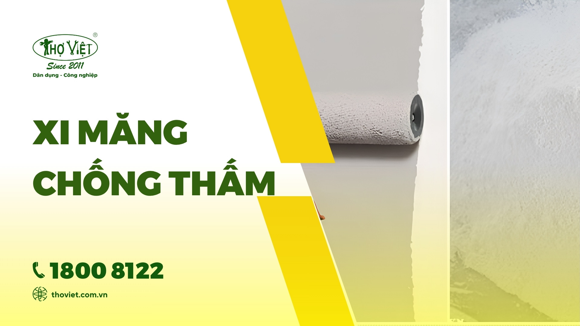 Xi măng chống thấm là gì
