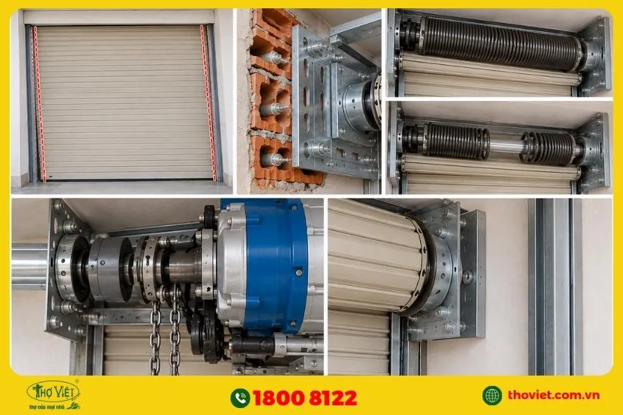 Lỗi cần tránh khi lắp cửa cuốn tấm liền